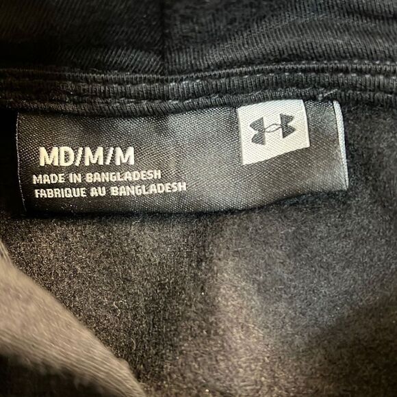 Under armour womens hustle fleece hoodie-NWT-Medium‎ - Picture 4 of 5